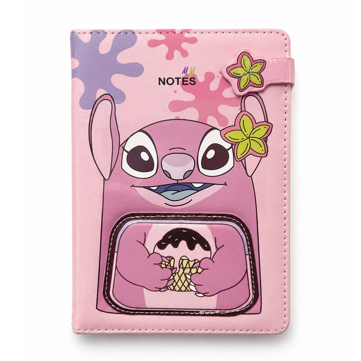 A5 Notebook Hard Cover - Angel Stitch