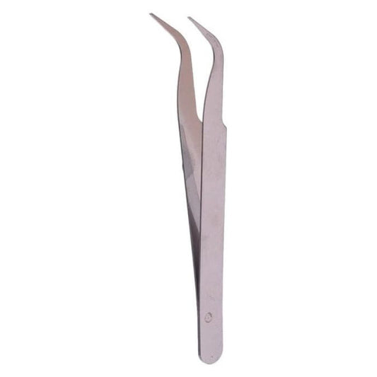 Curved Tweezers - Silver