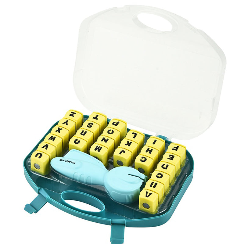 26 Letter Puncher Case Holder - 16mm Hole Punch
