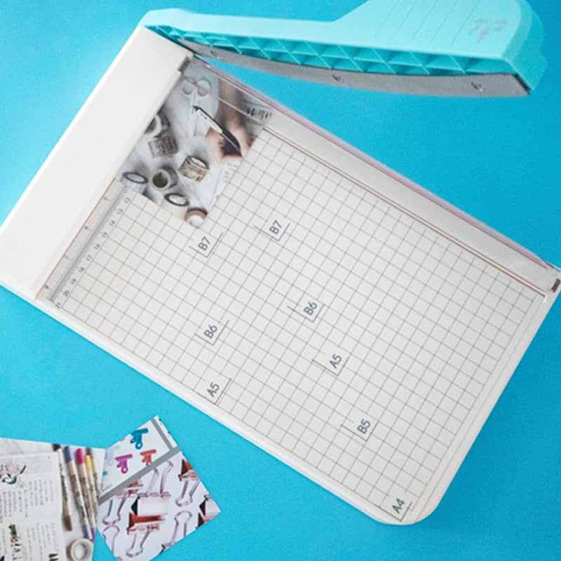 A4 Manual Paper Cutter Safe Sliding Knife Desktop Trimmer