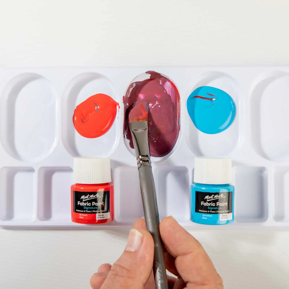 12pc Fabric Paint 20ml  - Mont Marte