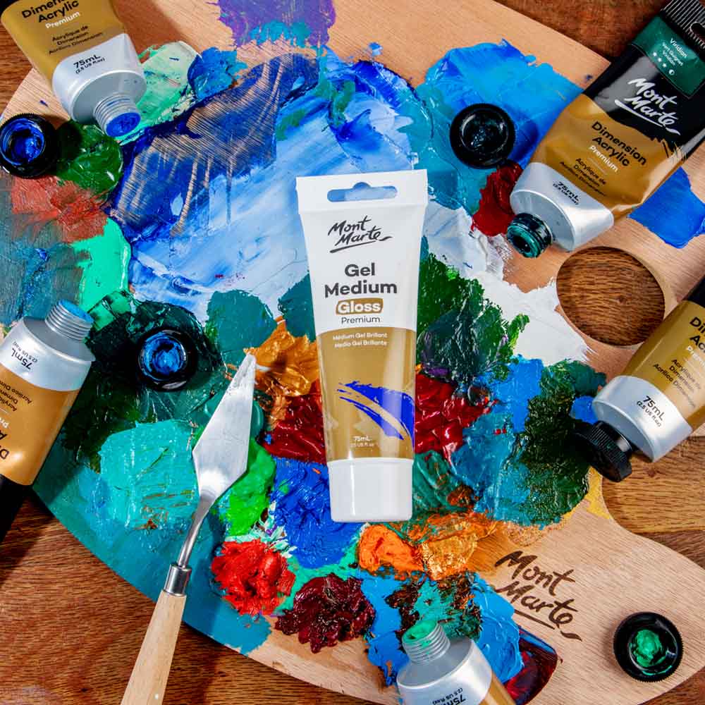 Gel Medium Gloss Premium 75ml - Mont Marte