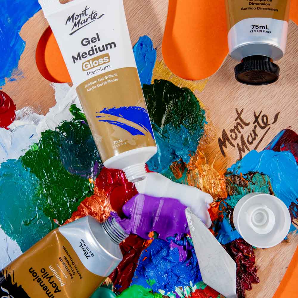 Gel Medium Gloss Premium 75ml - Mont Marte