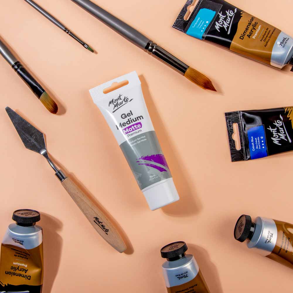Gel Medium Matte Premium 75ml - Mont Marte