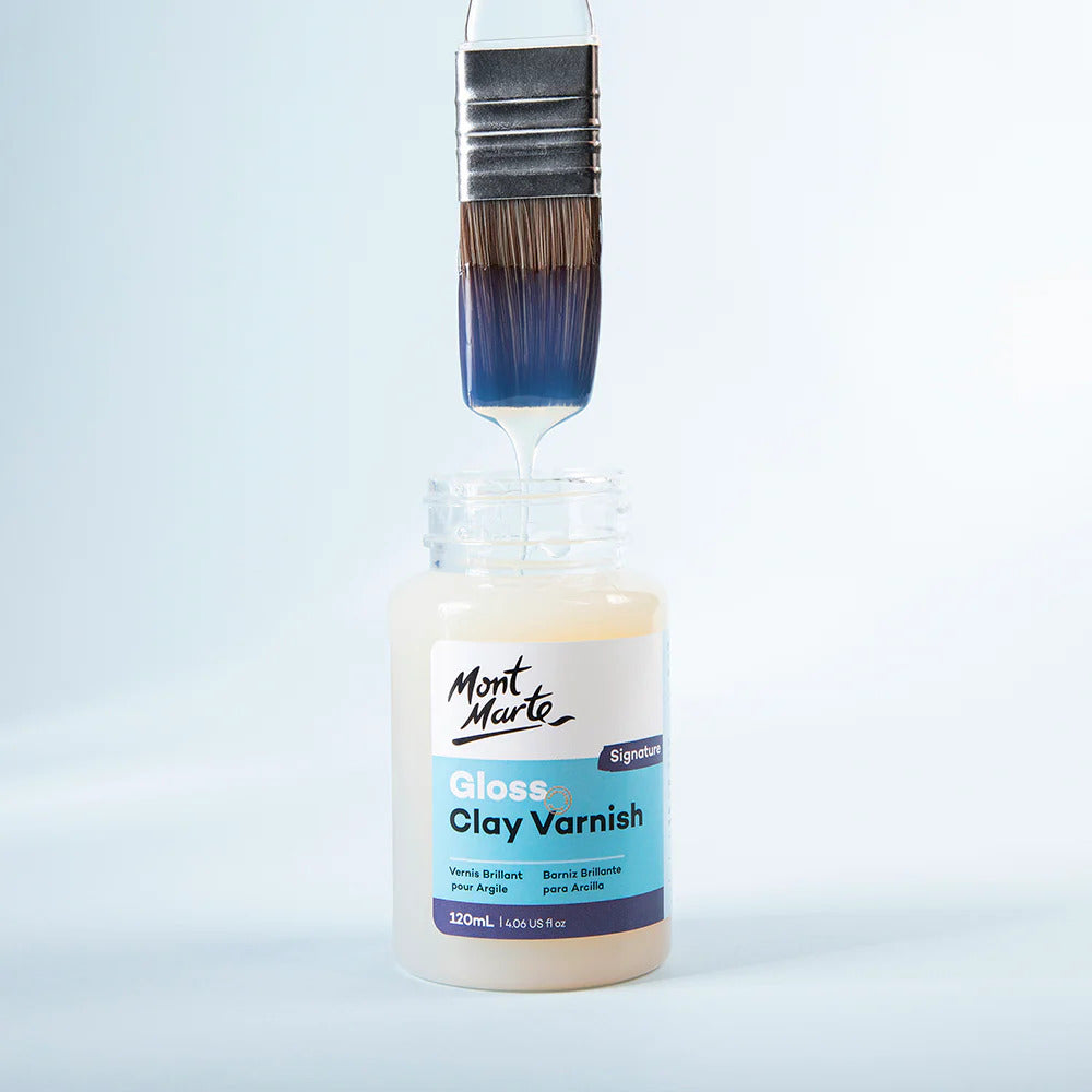 Gloss Clay Varnish Signature 120ml - Mont Marte