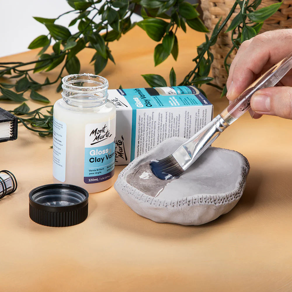 Gloss Clay Varnish Signature 120ml - Mont Marte