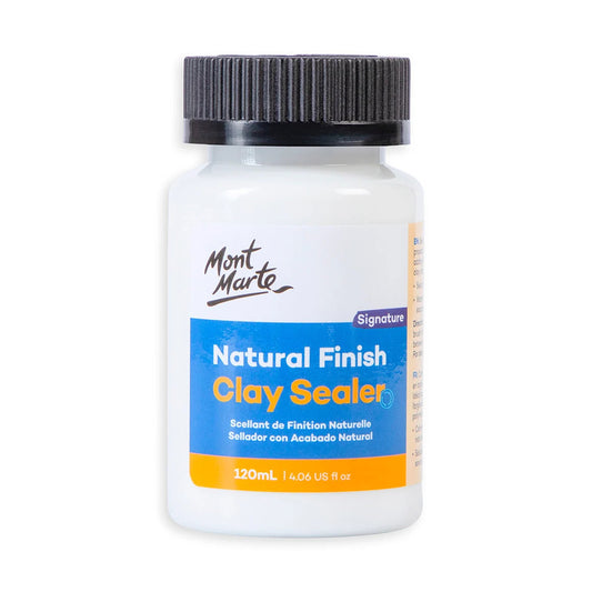 Natural Finish Clay Sealer Signature 120ml  - Mont Marte