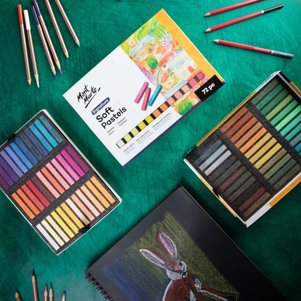 72pc Soft Pastels - Mont Marte