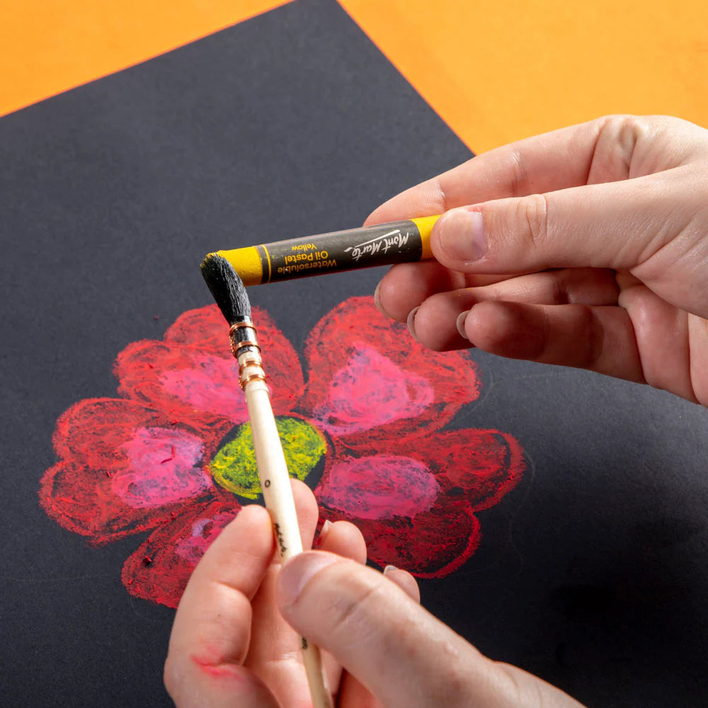 12pc Watersoluble Oil Pastels - Mont Marte