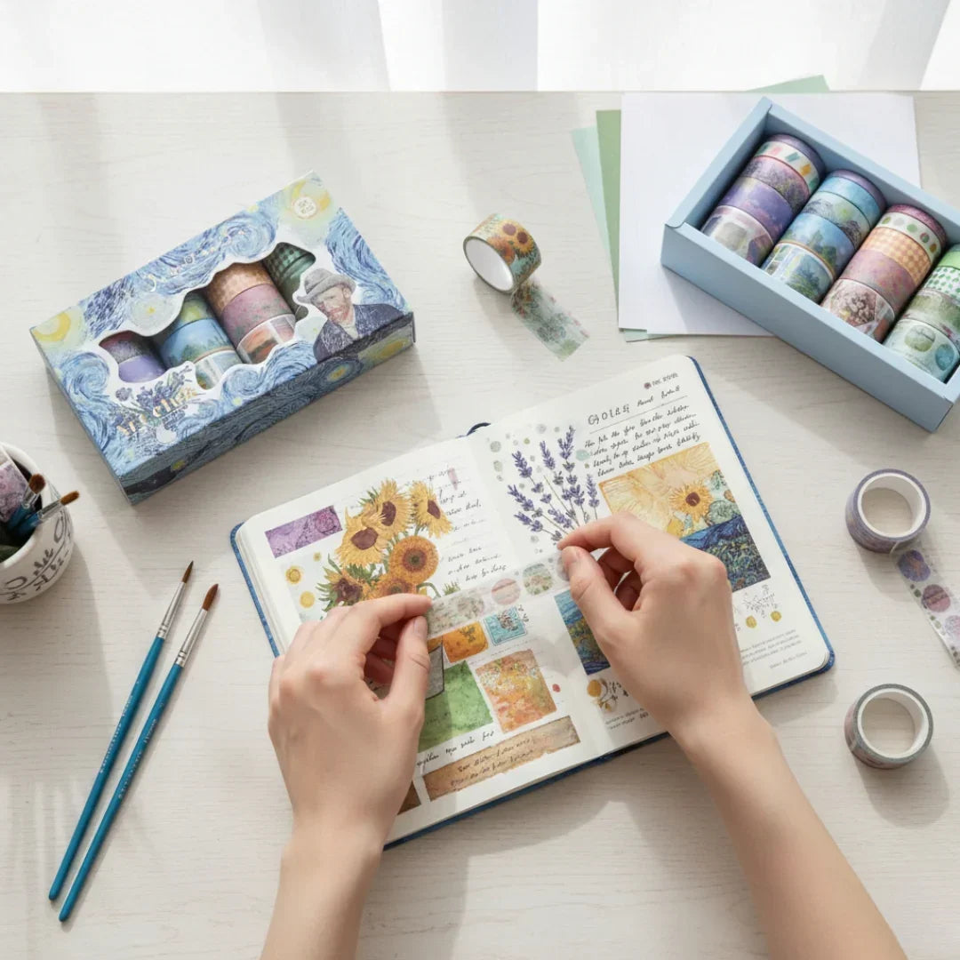 20 Rolls Washi Tape Van Gogh