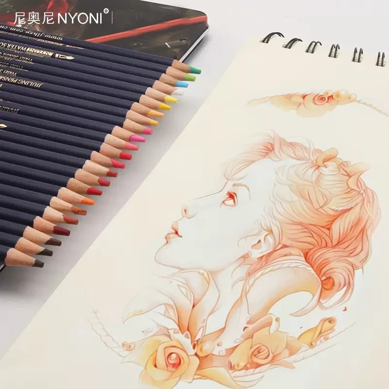 100 pcs Watercolore Pencils set - NYONI