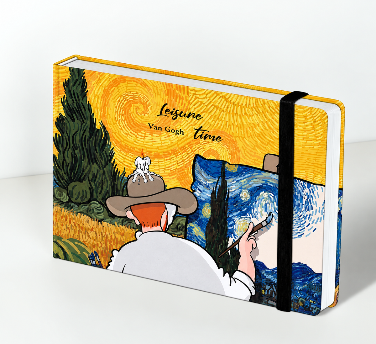 Landscape Hardcover sketchbook 160 gm - Painting Outside the Lines