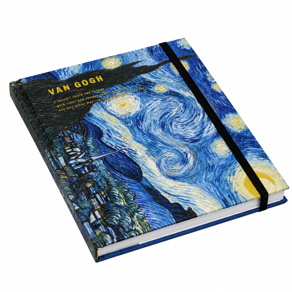 A4 Portrait Hardcover sketchbook 240 gm - Starry Night