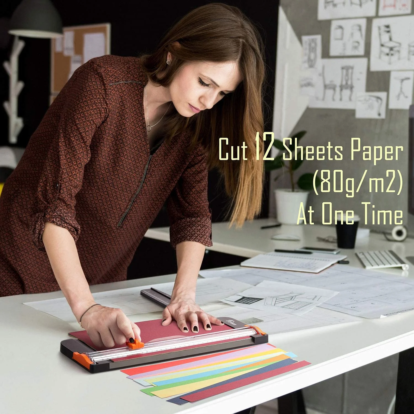 a4 paper trimmer - Black