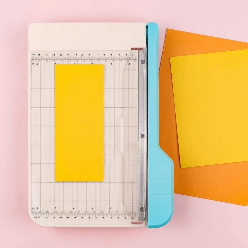 A5 Manual Paper Cutter Safe Sliding Knife Desktop Trimmer