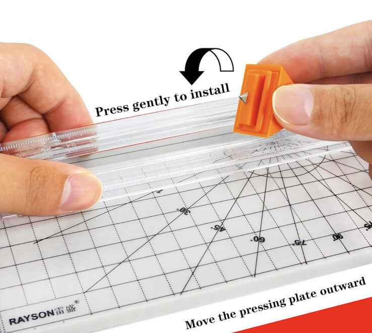 a4 paper trimmer - White