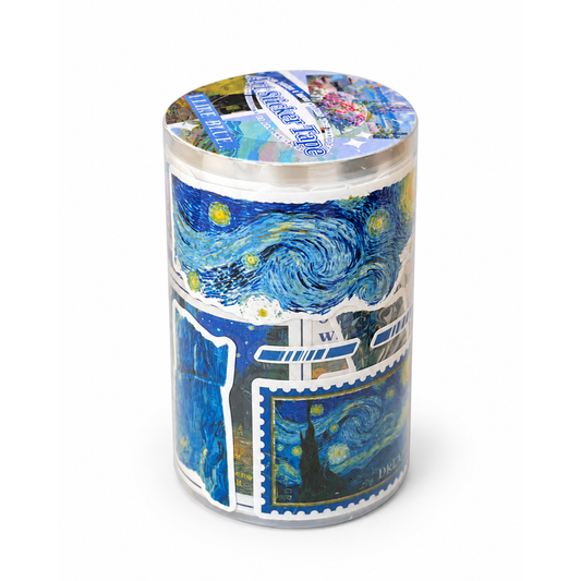 Vintage Washi Paper Stickers - Van Gogh