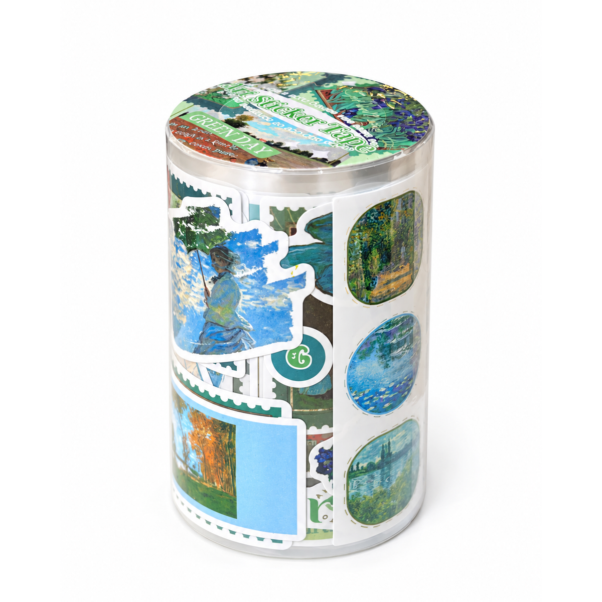Vintage Washi Paper Stickers - Van Gogh