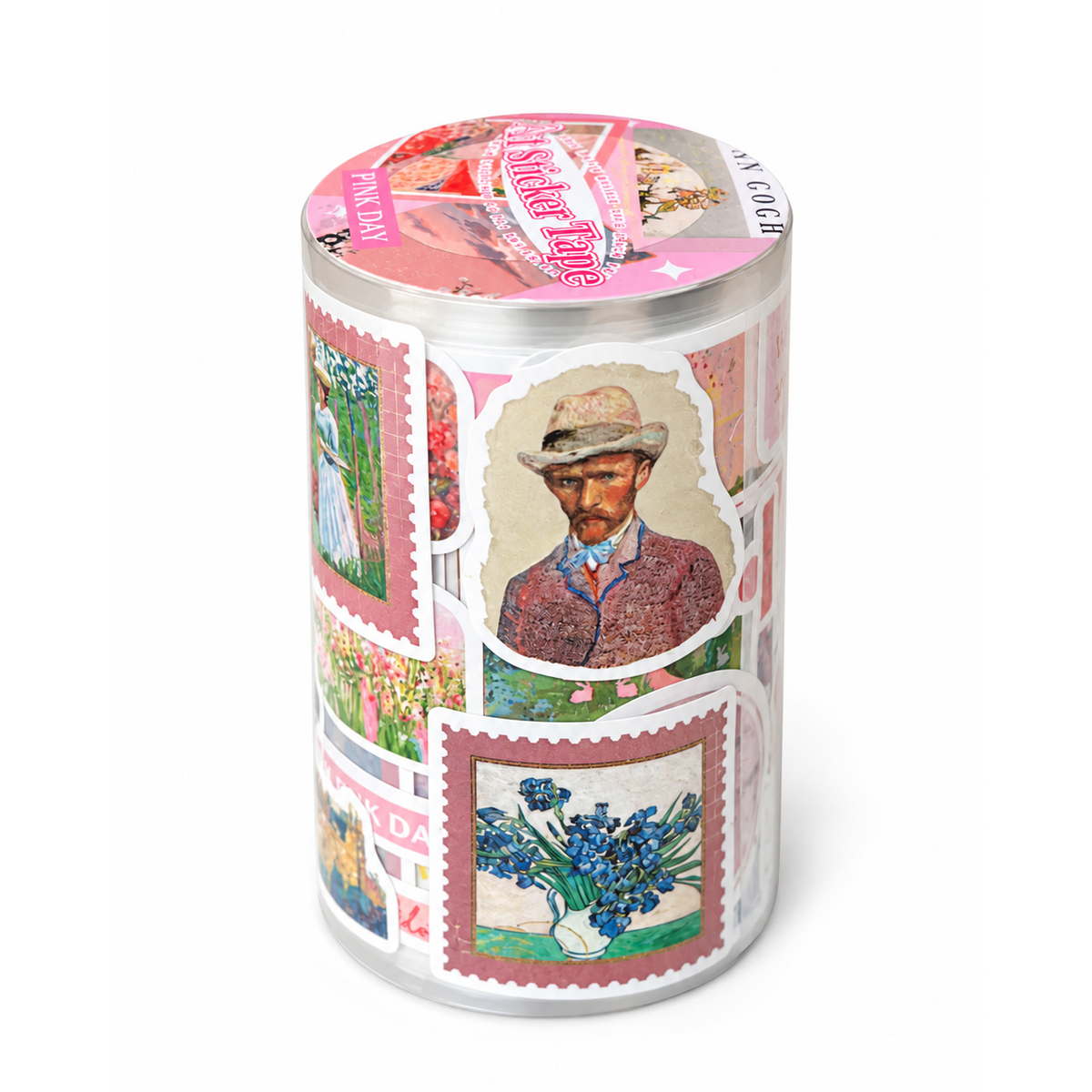 Vintage Washi Paper Stickers - Van Gogh